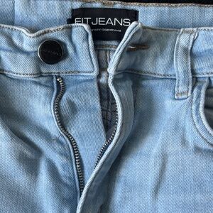 FitJeans OG Light Blue Denim Flare Jeans High Waisted